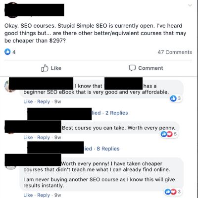 SEO reviews