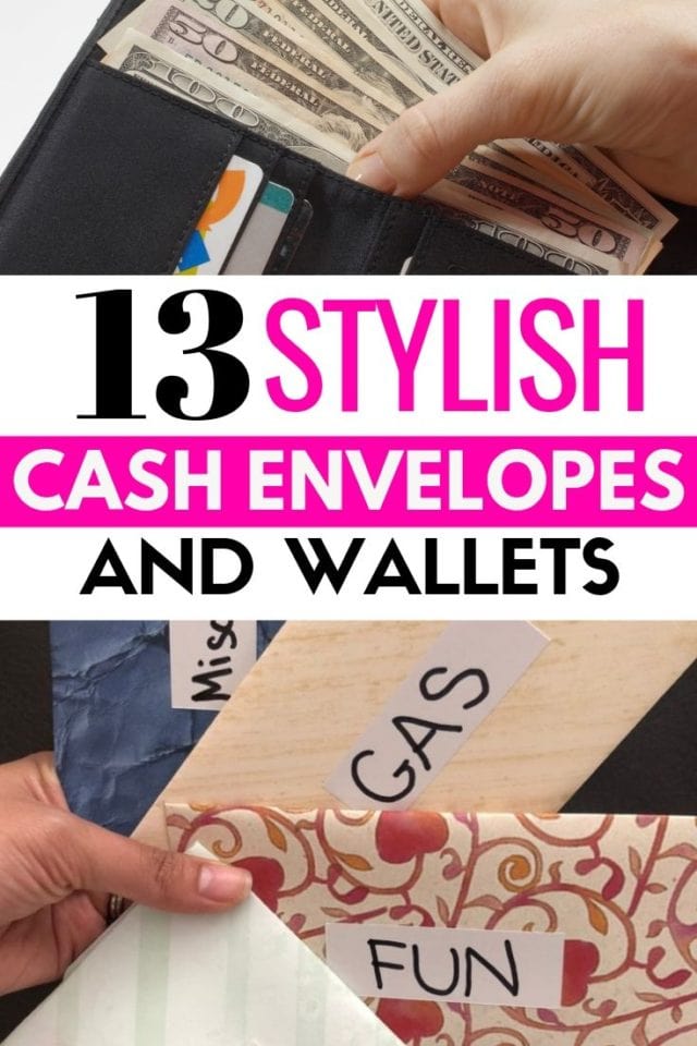 cash envelope system wallet for budgeting