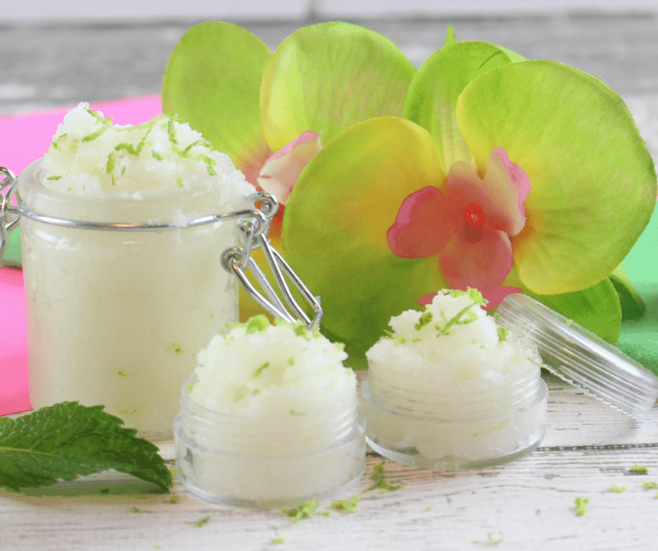 mojito lip scrub