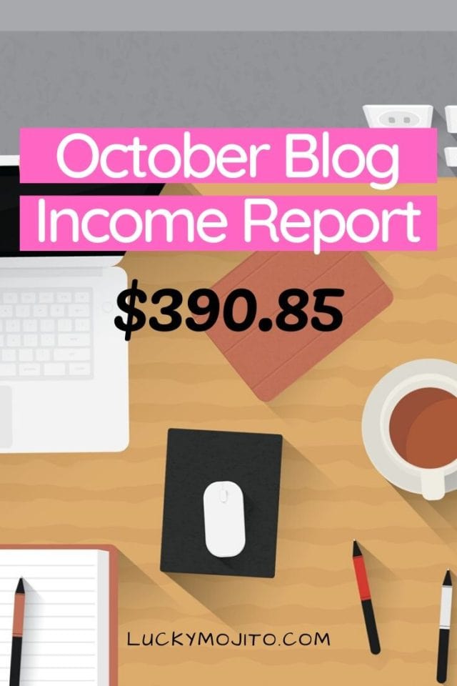 blogging income report