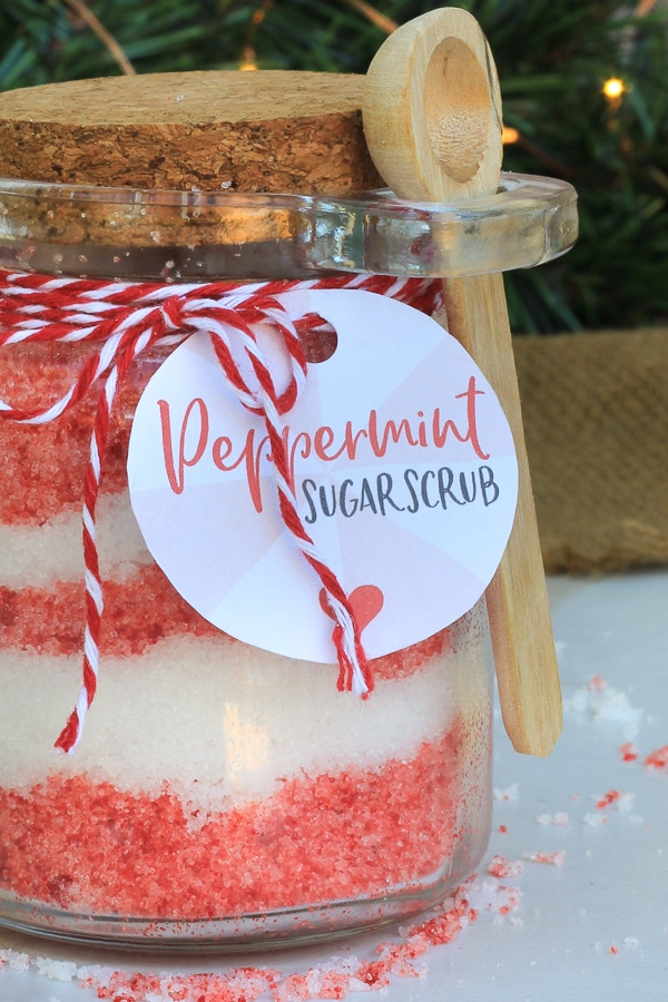 peppermint scrub gift