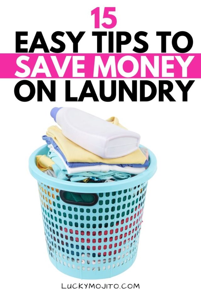 HOW TO SAVE MONEY ON LAUNDRY